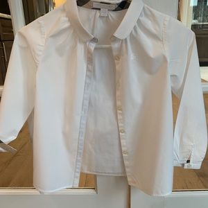 Authentic Burberry white Oxford shirt